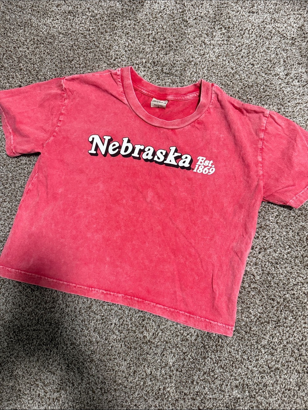 Nebraska Crop Top